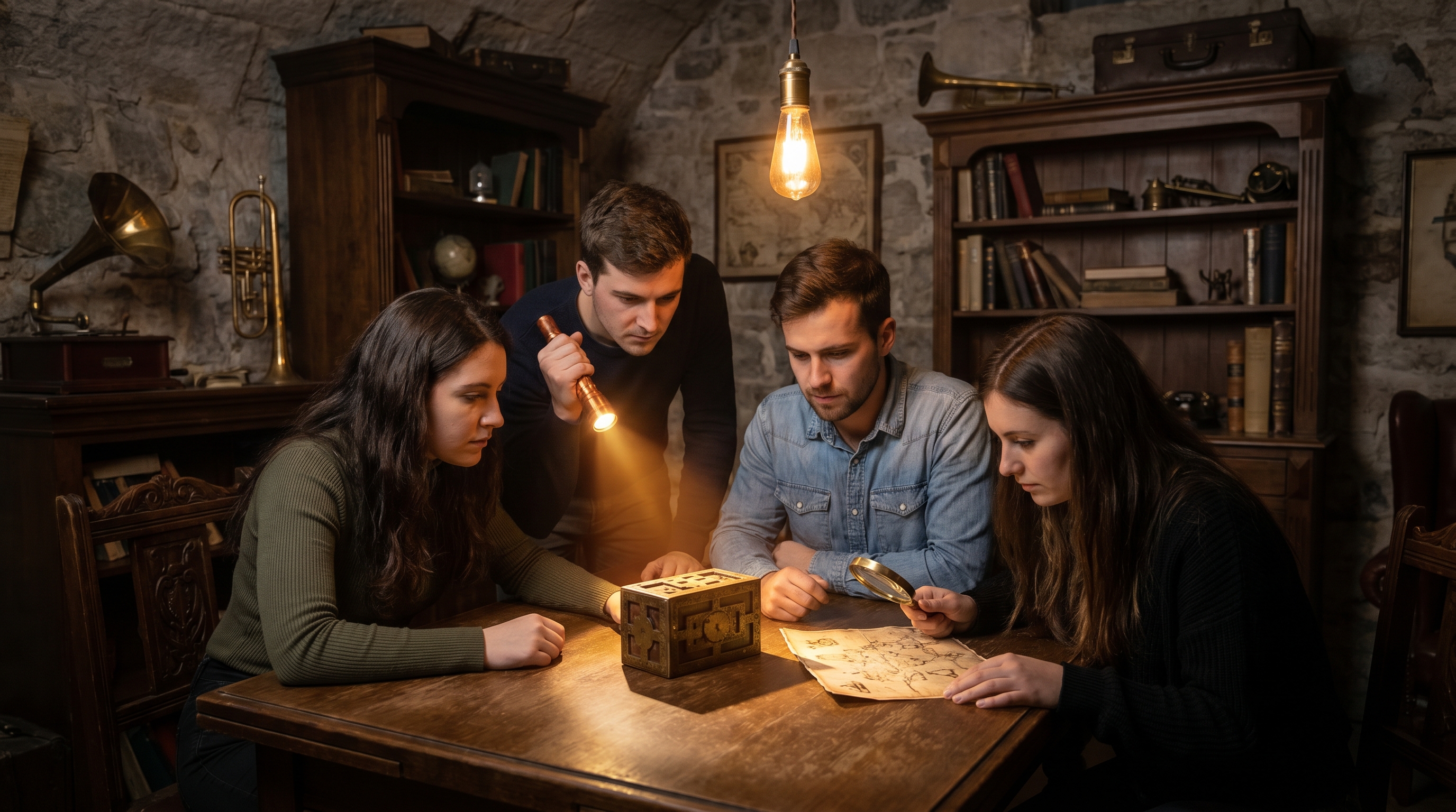 Escape room challenge in Destin for a rainy day activity