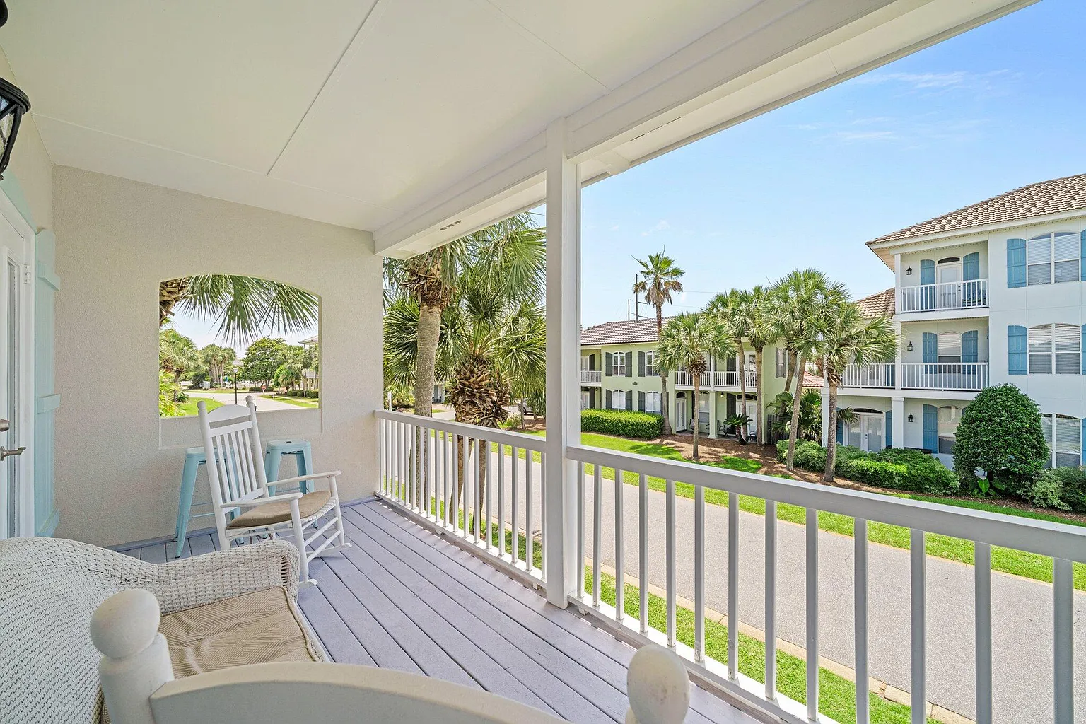 Second Floor Balcony